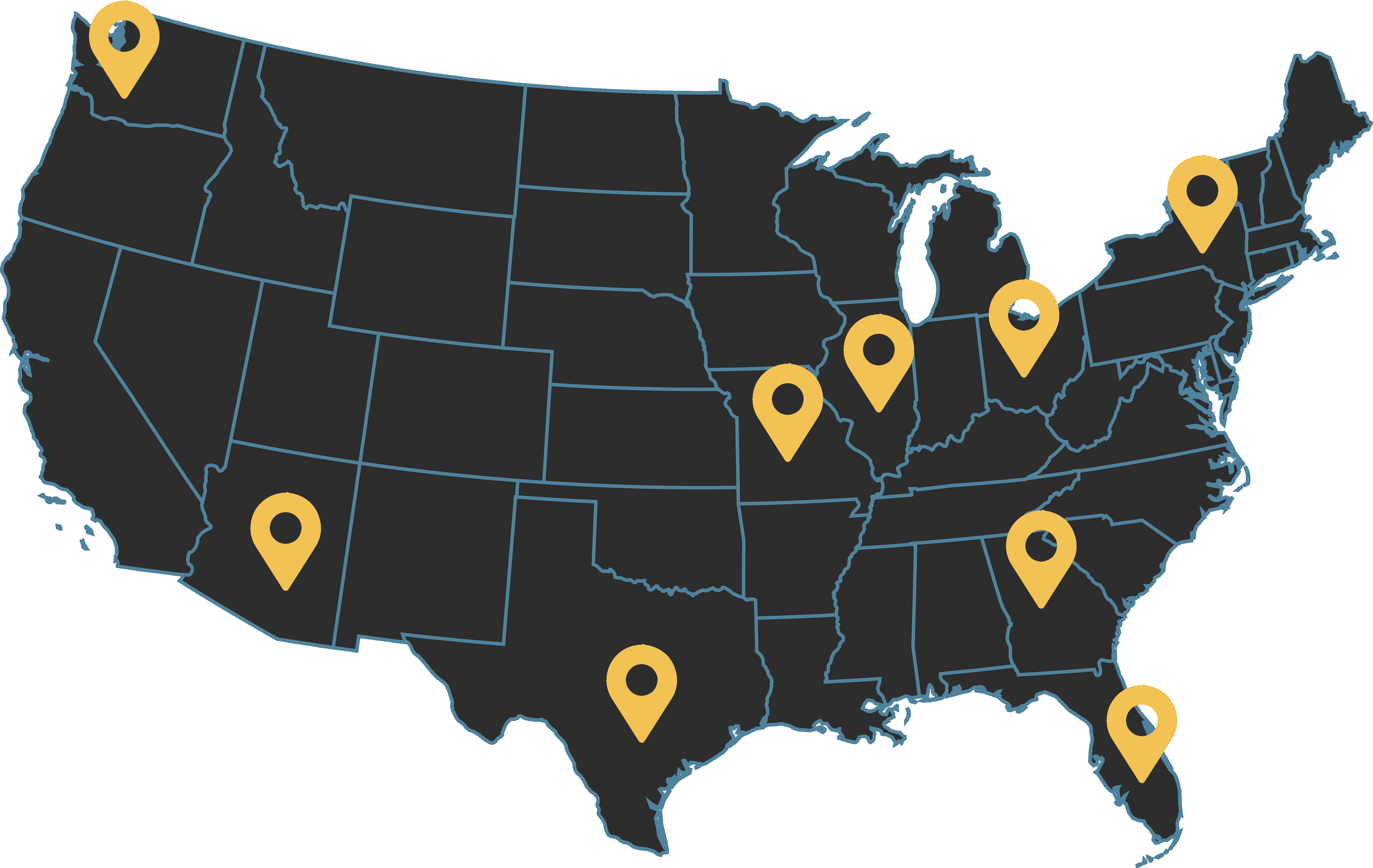 nationwide legal services map