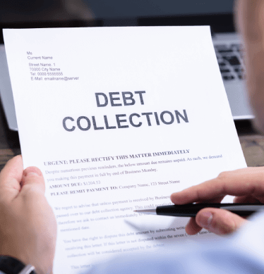 Illegal for debt collectors to send debt collection letters - sued by a debt collector