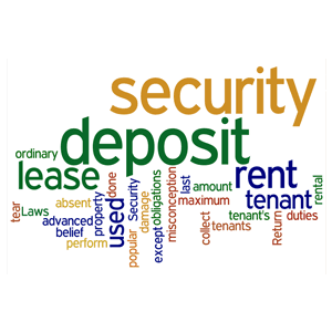 security deposit