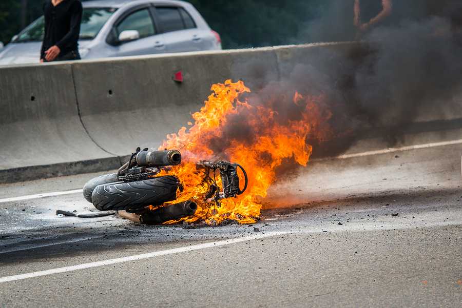 total loss motorcycle claim