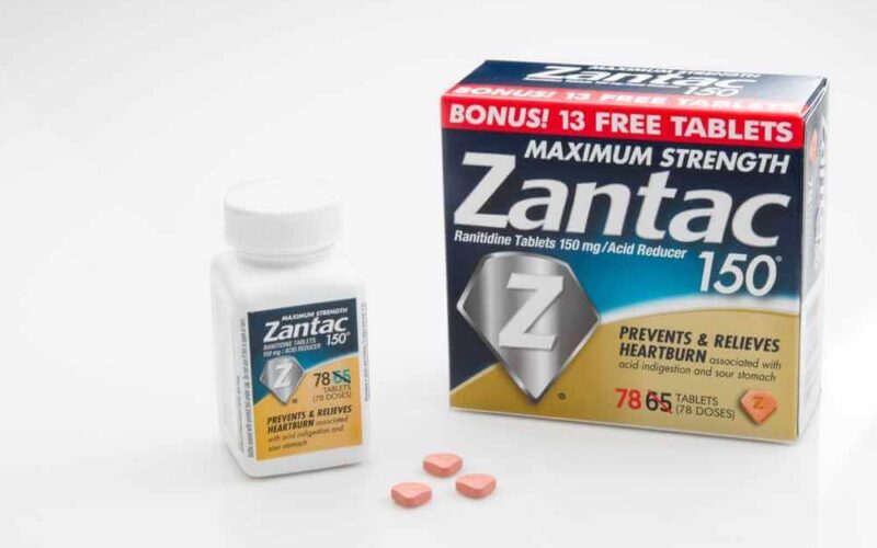 Zantac Recall due to high levels of NDMA